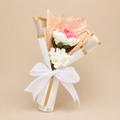 Blush Memory Crochet Rose Bouquet
