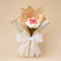 Blush Ombre Single Crochet Rose