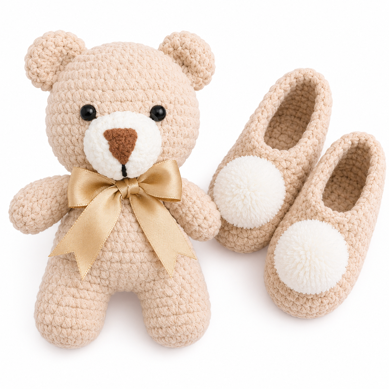 Little Bear Welcome Crochet Gift Set
